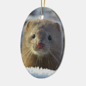 Décoration En Céramique belette (Gauche)