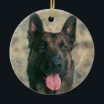 Décoration En Céramique Belge Malinois - berger belge - Maligator<br><div class="desc">Belge Malinois - berger belge - Maligator</div>