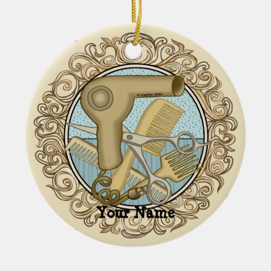 Décoration En Céramique Belle fantaisie (Devant)