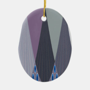 Décoration En Céramique Belle impression Extraordinaire Chevron Design Art