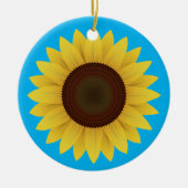 Décoration En Céramique Belle tournesol d'été (Devant)