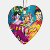 DÉCORATION EN CÉRAMIQUE BELLES POUDRES ANCIENNES (Gauche)