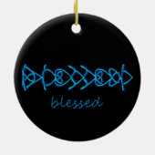 Décoration En Céramique béni (Dos)