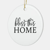 Décoration En Céramique Bénissez cette maison (Gauche)