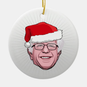 Décoration En Céramique BERNIE SANDERS Noël