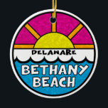 Décoration En Céramique Bethany Beach Delaware<br><div class="desc">Bethany Beach Delaware</div>