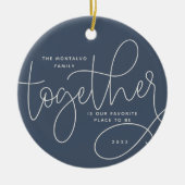 Décoration En Céramique Better Together | Holiday Photo (Devant)