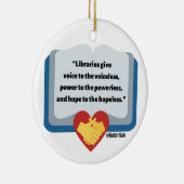 DÉCORATION EN CÉRAMIQUE BIBLIOTHÈQUE QUOTIDIEN DE NOËL (Droite)