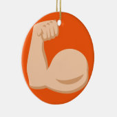 Décoration En Céramique Biceps Emoji (Droite)