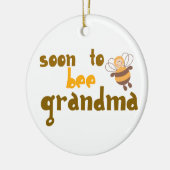 Décoration En Céramique Bientôt grand-mère (Gauche)