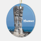 Décoration En Céramique Big Island Tiki Keepsaké (Gauche)
