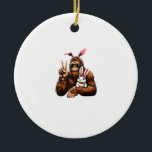 Décoration En Céramique Bigfoot Bunny Funny Easter Day Sasquatch T-Shirt<br><div class="desc">Bigfoot Bunny Funny Easter Day Sasquatch T-Shirt</div>