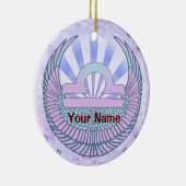 Décoration En Céramique Bijoux d'anniversaire de Libra (Droite)