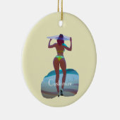 Décoration En Céramique Bikini Booty Beach Girl Thunder_Cove (Droite)