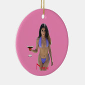 Décoration En Céramique Bikini brun beauté Thunder_Cove (Droite)