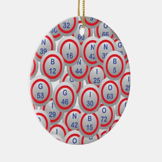 Décoration En Céramique Bingo Balls (Droite)