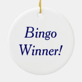 Décoration En Céramique Bingo Balls (Dos)