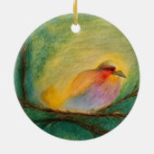 Décoration En Céramique Bird Ceramic X-MAS Ornament (Dos)