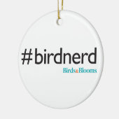 Décoration En Céramique #BirdNerd (Gauche)