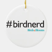 Décoration En Céramique #BirdNerd (Dos)