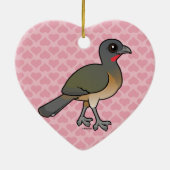 Décoration En Céramique Birdorable Chachalaca simple (Dos)