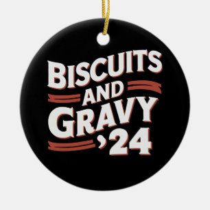 Décoration En Céramique Biscuits Gravy 2024 Élection présidentielle Nourri