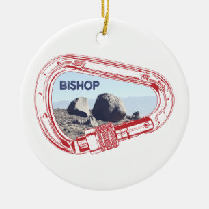 Décoration En Céramique Bishop Escalade Carabiner