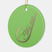 Décoration En Céramique Bite Me Funny Fishing (Gauche)