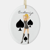 Décoration En Céramique Black Spades Blonde Queen Thunder_Cove (Droite)