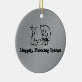 Décoration En Céramique Blancs heureusement de tir (Droite)