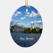 Décoration En Céramique Bled, Slovénie Photo pittoresque (Droite)