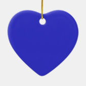 Décoration En Céramique Bleu (Dos)