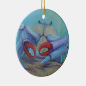 Décoration En Céramique Bleu Crabe Océan (Droite)