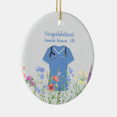 Décoration En Céramique Bleu LPN (Droite)