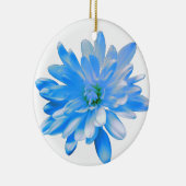 Décoration En Céramique Bleu marguerite, zinnia, tournesol (Droite)