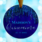 Décoration En Céramique Bleu turquoise mignon Unicorn Parties scintillant