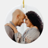 Décoration En Céramique Bleu vert d'hiver Verre photo (Dos)