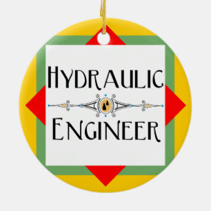 Décoration En Céramique Bloc de l'ingénieur hydraulique