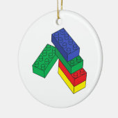 Décoration En Céramique Blocs de construction (Gauche)