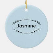 Décoration En Céramique Blue Cute Ado Aesthetic Kpop (Dos)