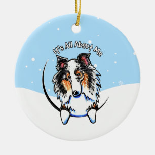 Décoration En Céramique Blue Merle Shelter Tout À propos de moi Noël