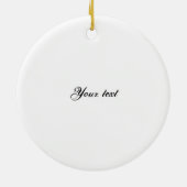 Décoration En Céramique Bluebird and Heart ! (Dos)