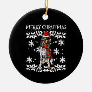 Décoration En Céramique Bluetick Coonhound