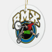 Décoration En Céramique BMX un remis le tour (Gauche)