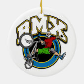 Décoration En Céramique BMX un remis le tour (Dos)