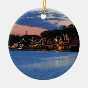 Décoration En Céramique Boathouse Row