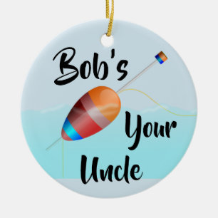 Décoration En Céramique Bob est ton oncle