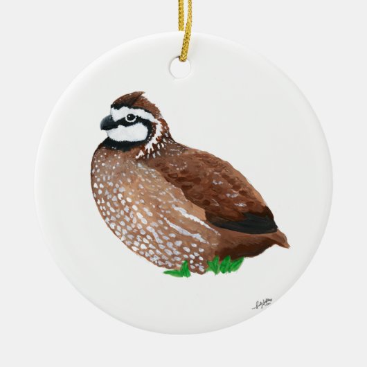Décoration En Céramique Bobwhite (Devant)