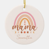 Décoration En Céramique Boho Rainbow Mama (Devant)