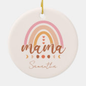 Décoration En Céramique Boho Rainbow Mama (Dos)